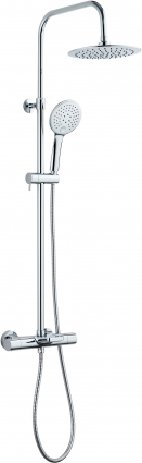 Душевая стойка ESKO STT5054 с термостатом, хром