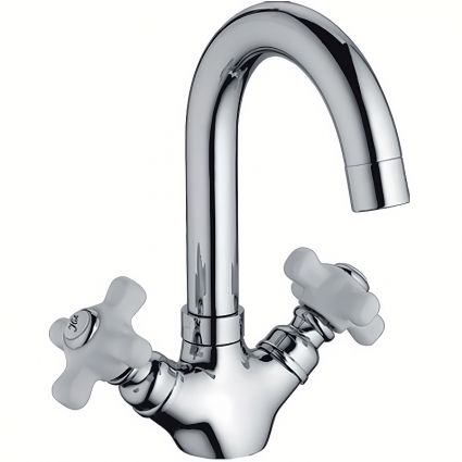 Смеситель для раковины Haiba HB1218, хром