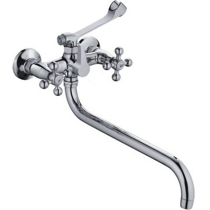 Смеситель для ванны Haiba HB2619-3, хром