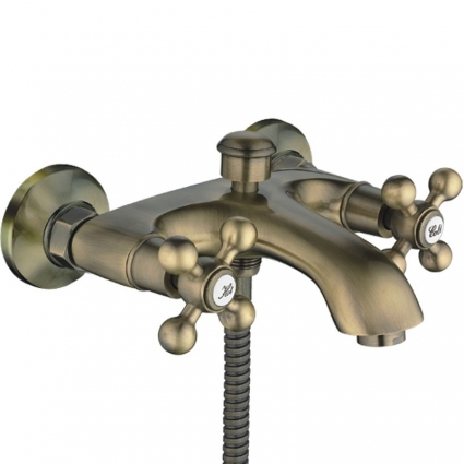 Смеситель для ванны Haiba HB3119-4, бронза