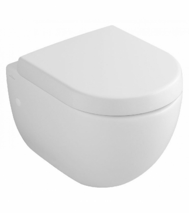 Унитаз подвесной Villeroy & Boch Subway укороченный, alpin