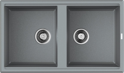 Мойка кухонная Omoikiri Tedori 86-2-GR leningrad grey