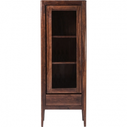 Шкаф-витрина KARE DESIGN Brooklyn Walnut цвета орех