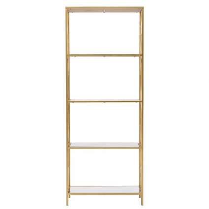 Стеллаж To4rooms золотого цвета 