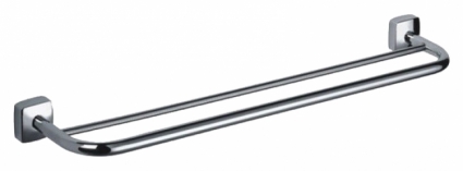 Полотенцедержатель Fixsen Kvadro FX-61302 двойной
