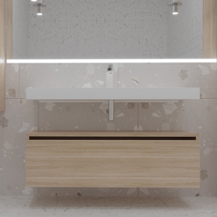 Тумба Armadi Art Flat Valessi Uno-S 120 light oak