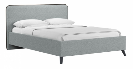 Кровать с подъемным механизмом и дном MYROOM Family Милана 140х200 серого цвета.