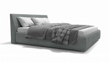 Кровать без подъемного механизма MYROOM Family Алти 140х200 серого цвета