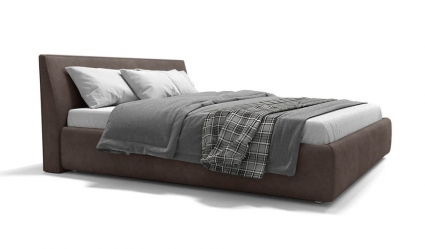 Кровать без подъемного механизма MYROOM Family Алти 140х200 коричневого цвета