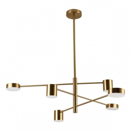 Подвесная светодиодная люстра Kink Light Мекли 07650-6,20