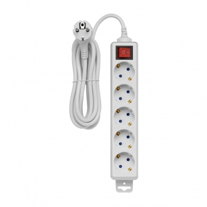 Удлинитель Duwi 5гн 3м с/з 32062 3