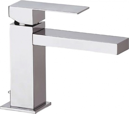 Смеситель для раковины Remer Qubika Design QD10 с донным клапаном