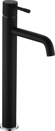 Смеситель для раковины Boheme Uno 462-BCR black chrome
