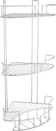 Полка Fora Balcony FOR-DIM103 3-ярусная, угловая