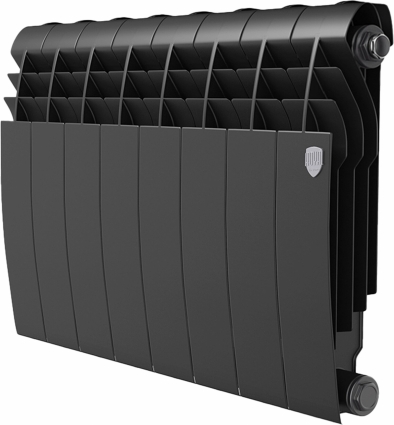 Радиатор биметаллический Royal Thermo BiLiner 350 noir sable, 8 секций