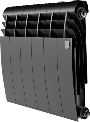 Радиатор биметаллический Royal Thermo BiLiner 350 noir sable, 6 секций