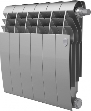 Радиатор биметаллический Royal Thermo Biliner VD 350 silver satin VDR, 6 секций