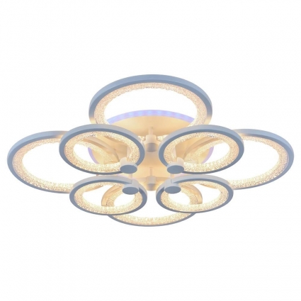 Потолочная светодиодная люстра Profit Light 8002/4+4 WHT