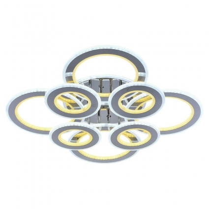 Потолочная светодиодная люстра Profit Light 8005/4+4 CHR