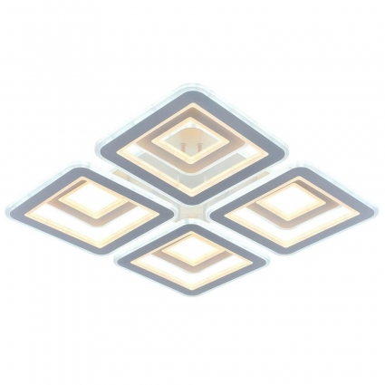 Потолочная светодиодная люстра Profit Light 8009/4+4 WHT D