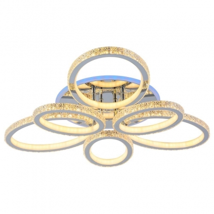 Потолочная светодиодная люстра Profit Light 8033/3+3 CHR
