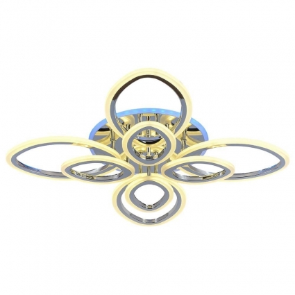 Потолочная светодиодная люстра Profit Light 8055/4+4 CHR