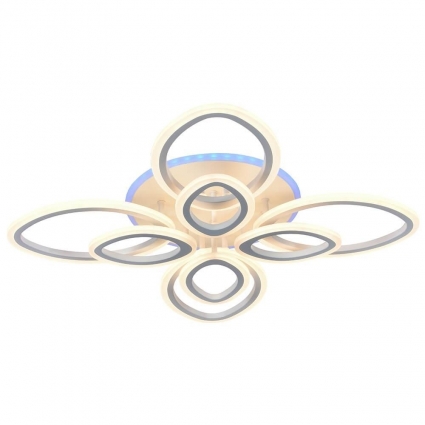 Потолочная светодиодная люстра Profit Light 8055/4+4 WHT