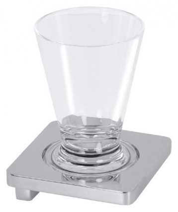 Стакан Villeroy & Boch (Dornbracht) LaFleur 83.400.955.00 подвесной, стекло/хром