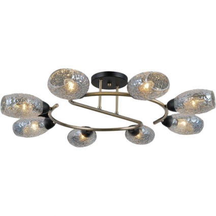 Потолочная люстра Illumico IL0300-8CSQ-79 BK AB