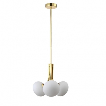 Подвесной светильник Crystal Lux ALICIA SP3 GOLD/WHITE