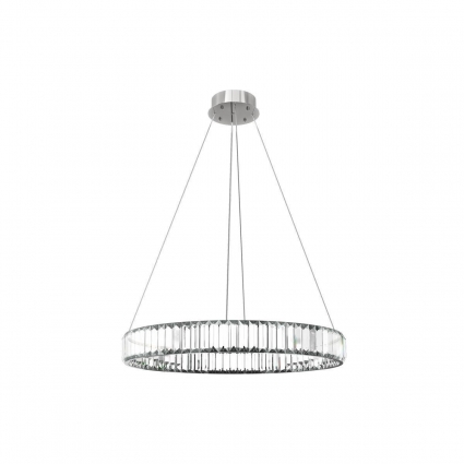 Подвесной светодиодный светильник Loft IT Crystal ring 10135/600 Chrome