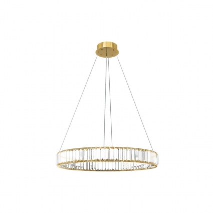 Подвесной светодиодный светильник Loft IT Crystal ring 10135/600 Gold
