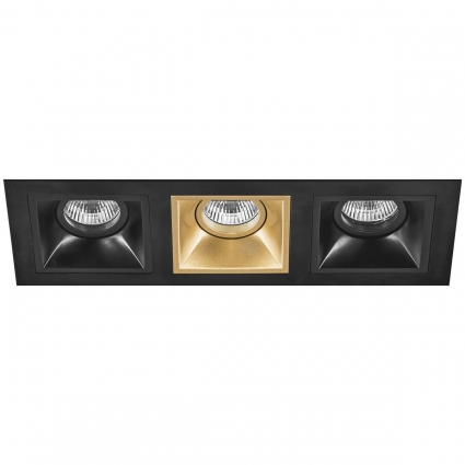 Встраиваемый светильник Lightstar Domino Quadro (214537+214507+214503+214507) D537070307
