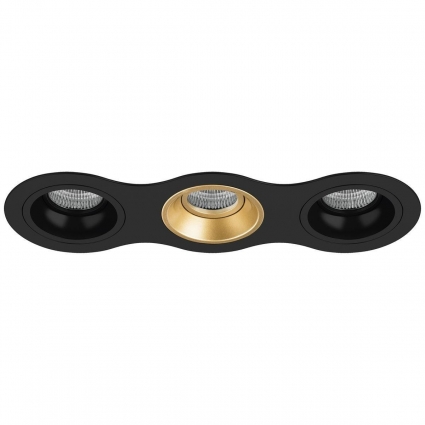 Встраиваемый светильник Lightstar Domino Quadro (214637+214607+214603+214607) D637070307