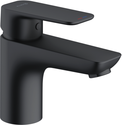 Смеситель для раковины Kludi Pure&Style 400283975 черный матовый