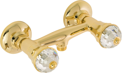 Смеситель для душа Migliore Prestige Crystal 28013 золото