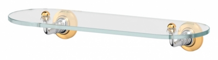 Полка 3SC Stilmar STI 114 хром, золото, 40 см