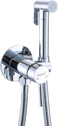 Гигиенический душ Savol S-FXQ003 со смесителем, С ВНУТРЕННЕЙ ЧАСТЬЮ