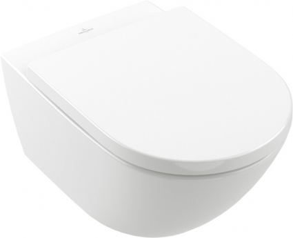 Унитаз подвесной Villeroy & Boch Subway 3.0 4670TS01 alpin, сиденье с микролифтом