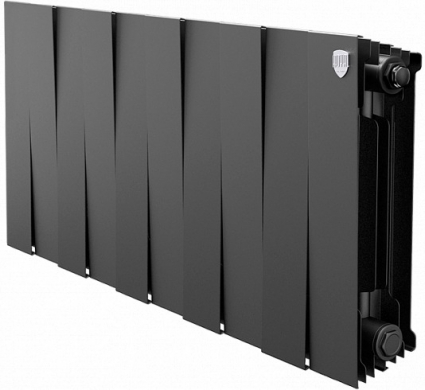 Радиатор биметаллический Royal Thermo Piano Forte 300 noir sable, 10 секций
