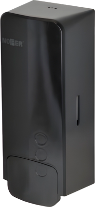 Диспенсер для мыла Nofer Evo 03040.N черный