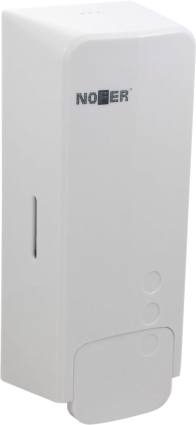 Диспенсер для мыла Nofer Evo 03040.W белый