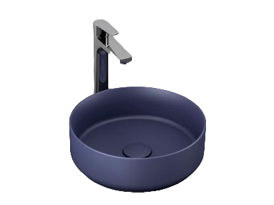 Накладная раковина ISVEA Infinity 10NF65036SV-2Z 36х36 синяя