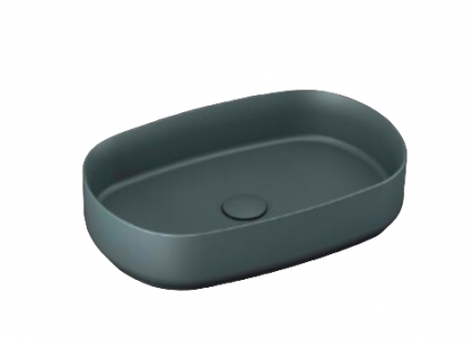 Накладная раковина ISVEA Infinity 10NF65055SV-2P 55х36 изумрудная