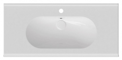 Полувстраиваемая раковина ISVEA Sentimenti 10SM50100SV 100х46.5 белая