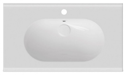 Полувстраиваемая раковина ISVEA Sentimenti 10SM50082SV 81.4х47 белая
