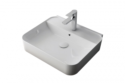 Накладная раковина ISVEA  SistemaU 10PL53050SV 50х51 белая