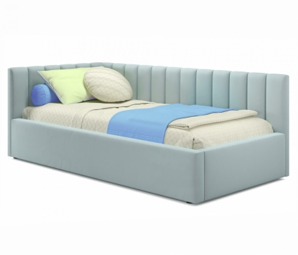 Кровать LASKA Family Milena 90х200 мятного цвета