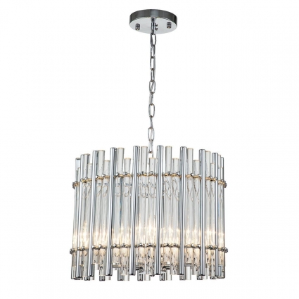 Подвесная люстра Indigo Violino 12025/5P Chrome V000307