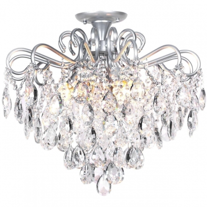 Потолочная люстра Escada Ophelia 643/6P Silver